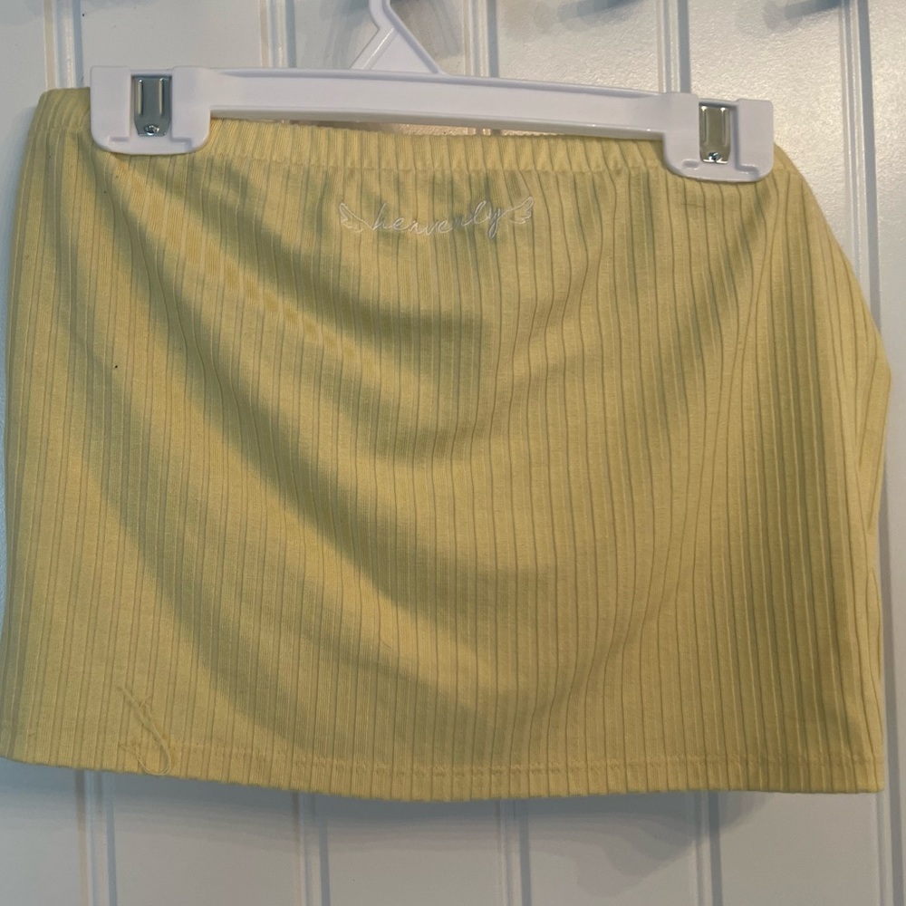 Yellow Tube Top Size L